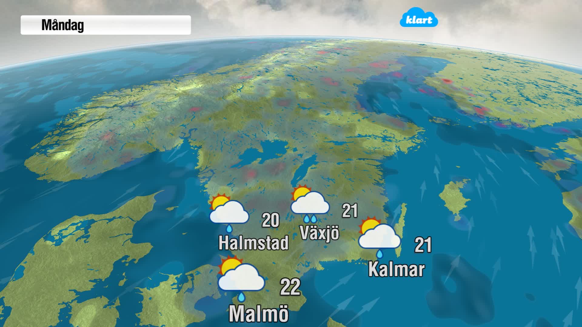 Så blir vädret där du bor