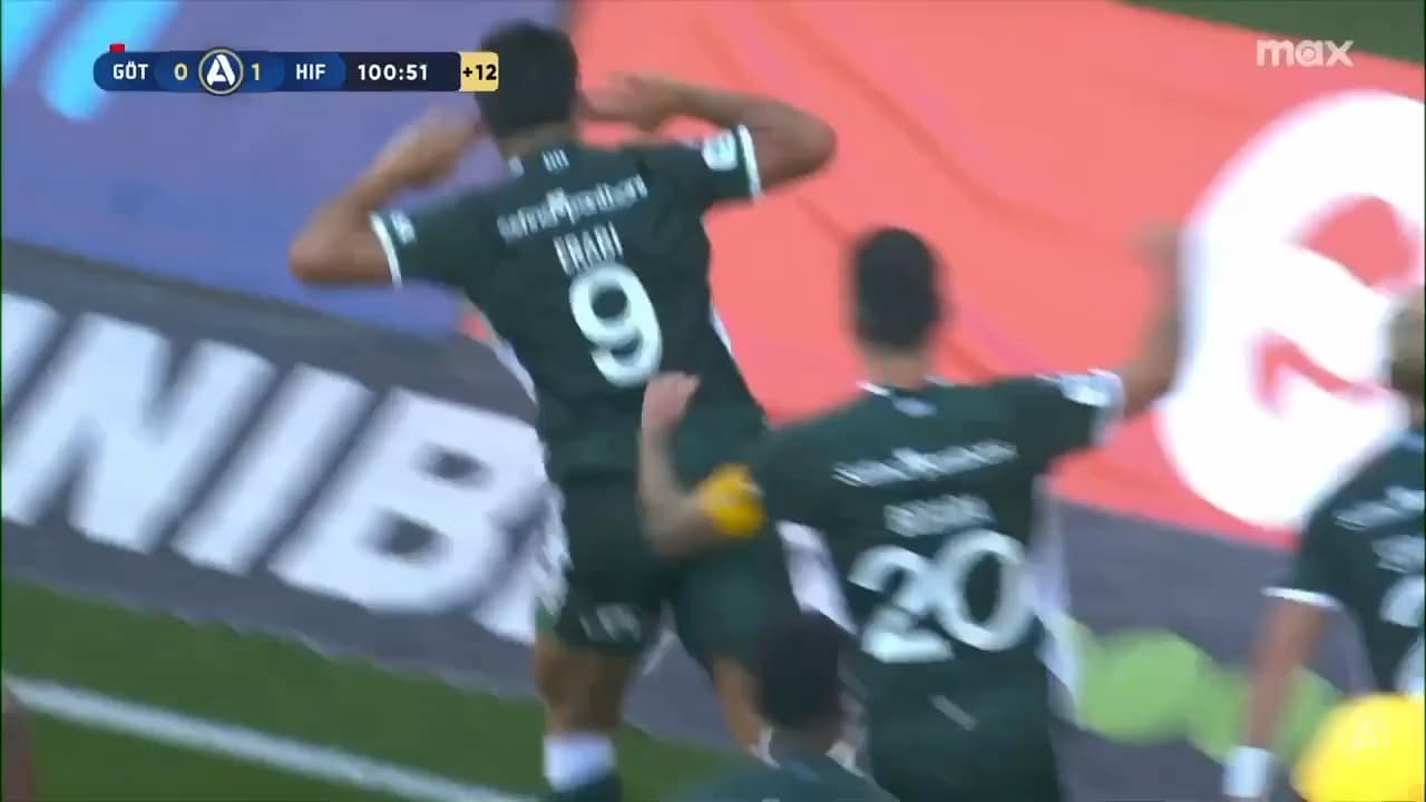 Erabi matchhjälte för Bajen i 101:a minuten – Carneil utvisad i comebacken