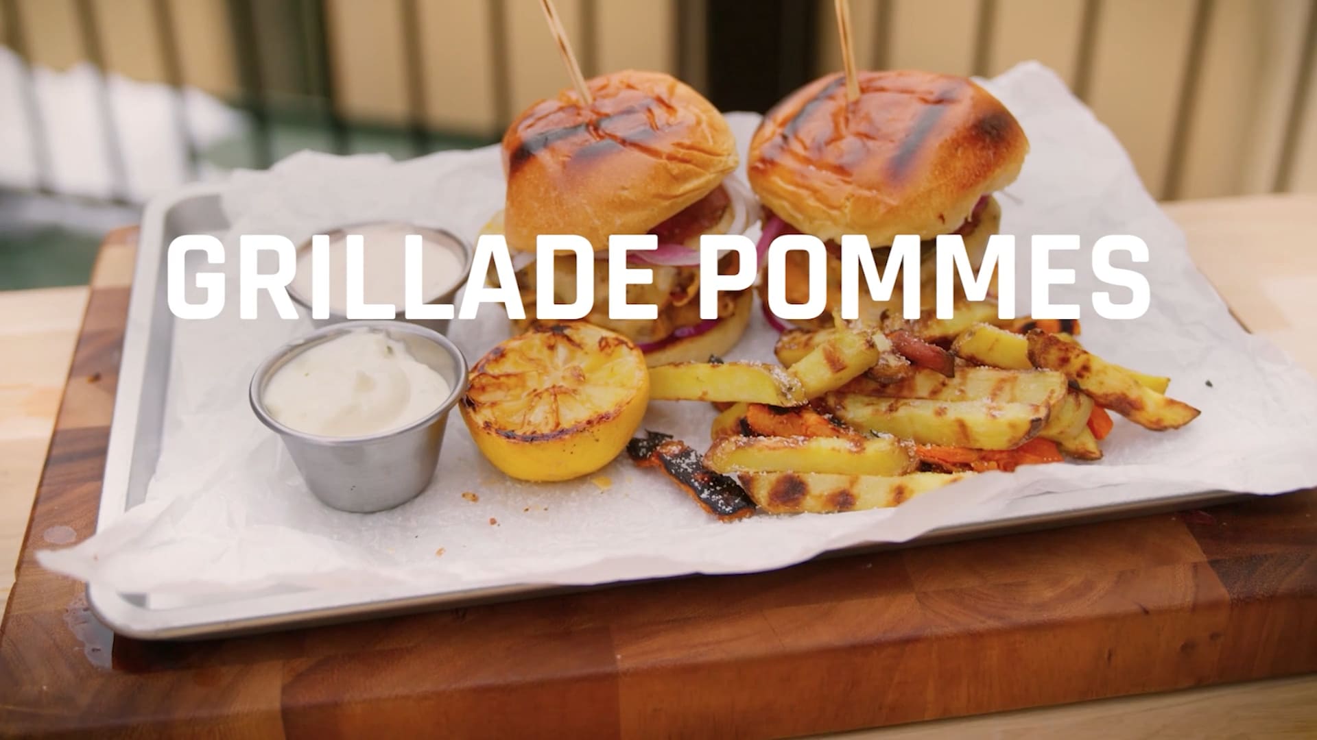 Grillade pommes