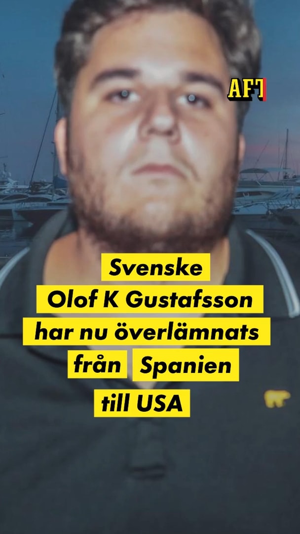 Olof K Gustafsson överlämnas till USA