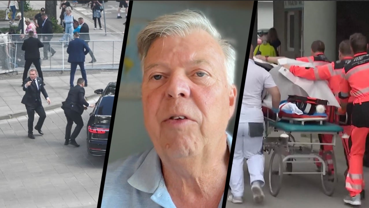 Slovakiens premiärminister skjuten