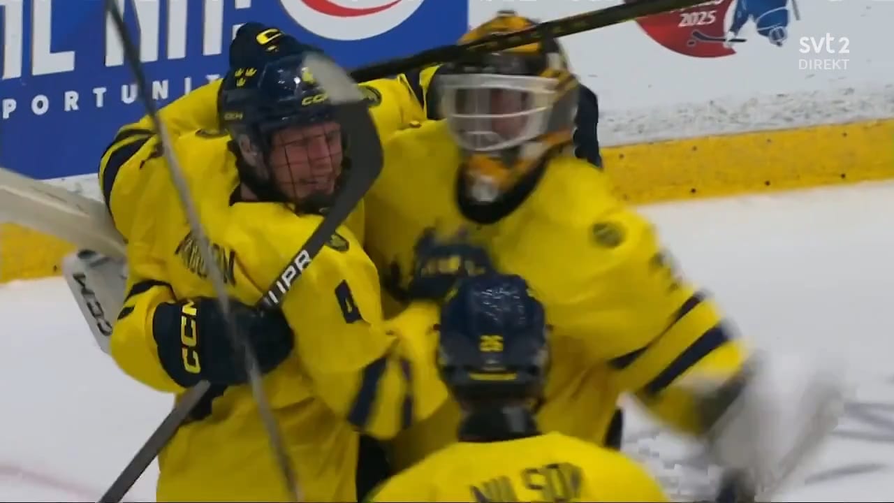 Småkronorna klara för final – se målen från nattens rysare