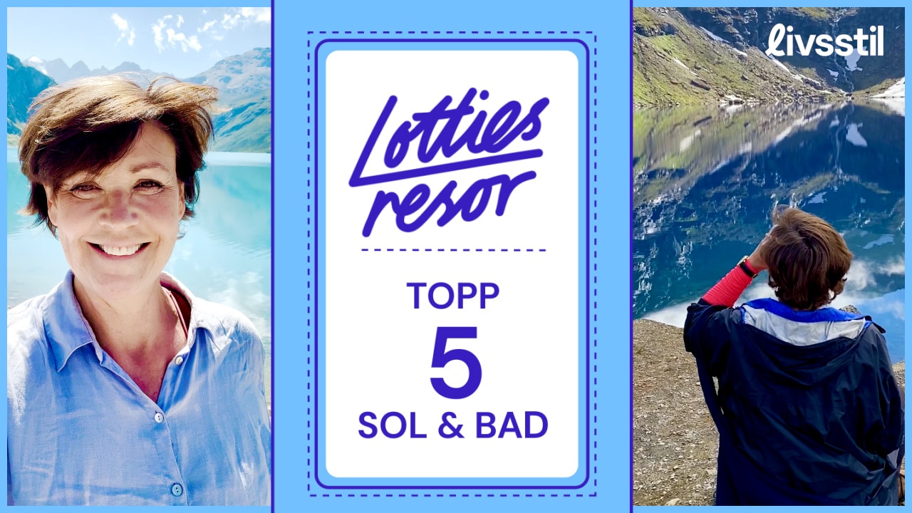 Lotties Resor - Topp 5 bästa resmålen för sol och bad