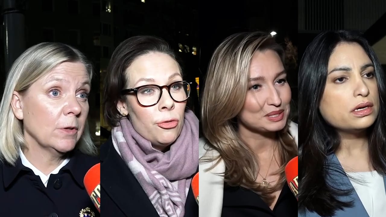 Partiledarna om Trumps utspel mot Zeleskyj: “Fruktansvärt”