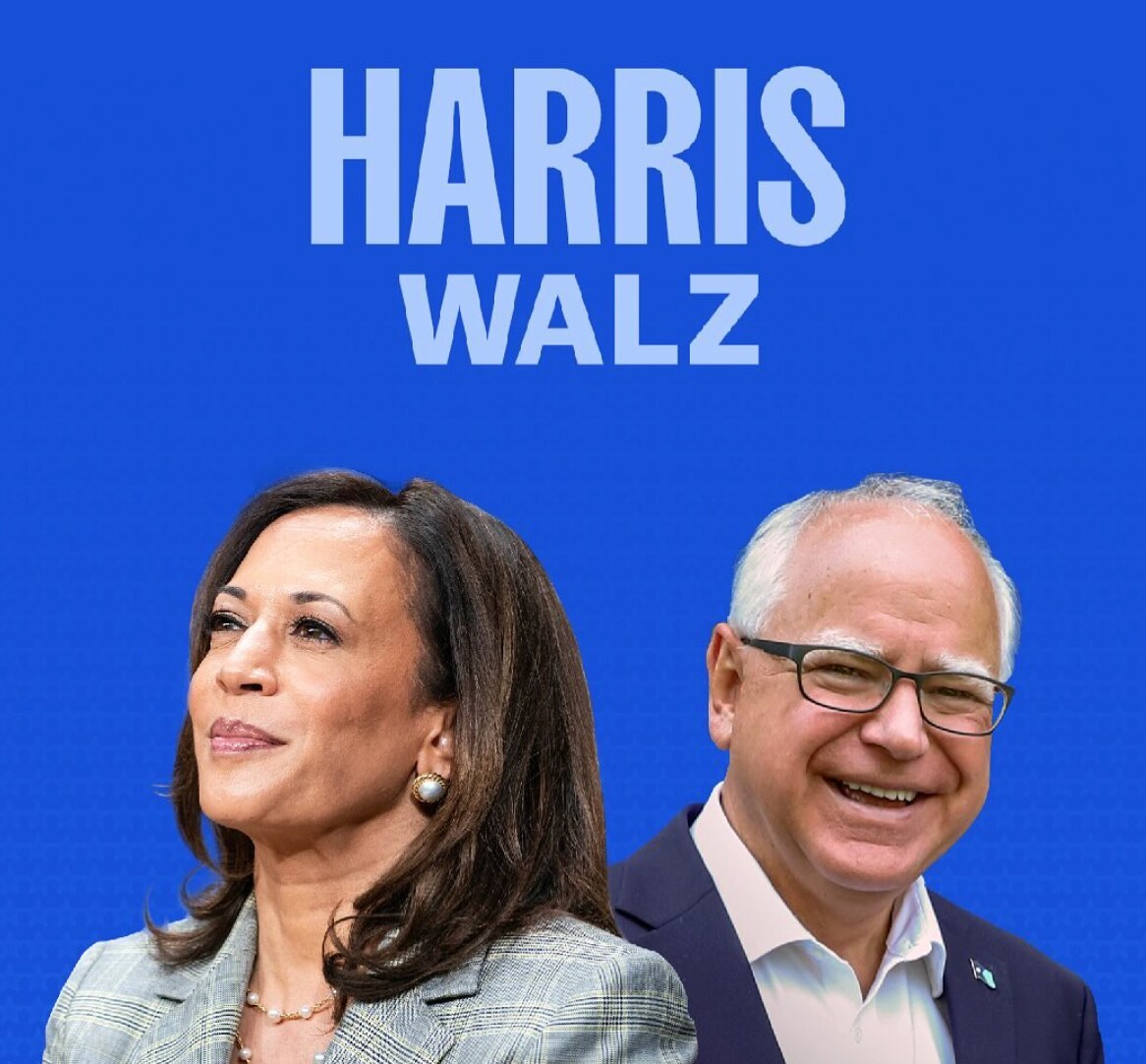Tim Walz är Kamala Harris vicepresidentkandidat