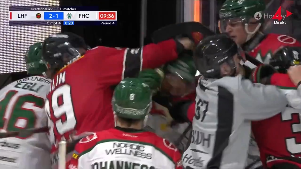 Här frälser han Luleå i förlängningen – sen blir det storbråk