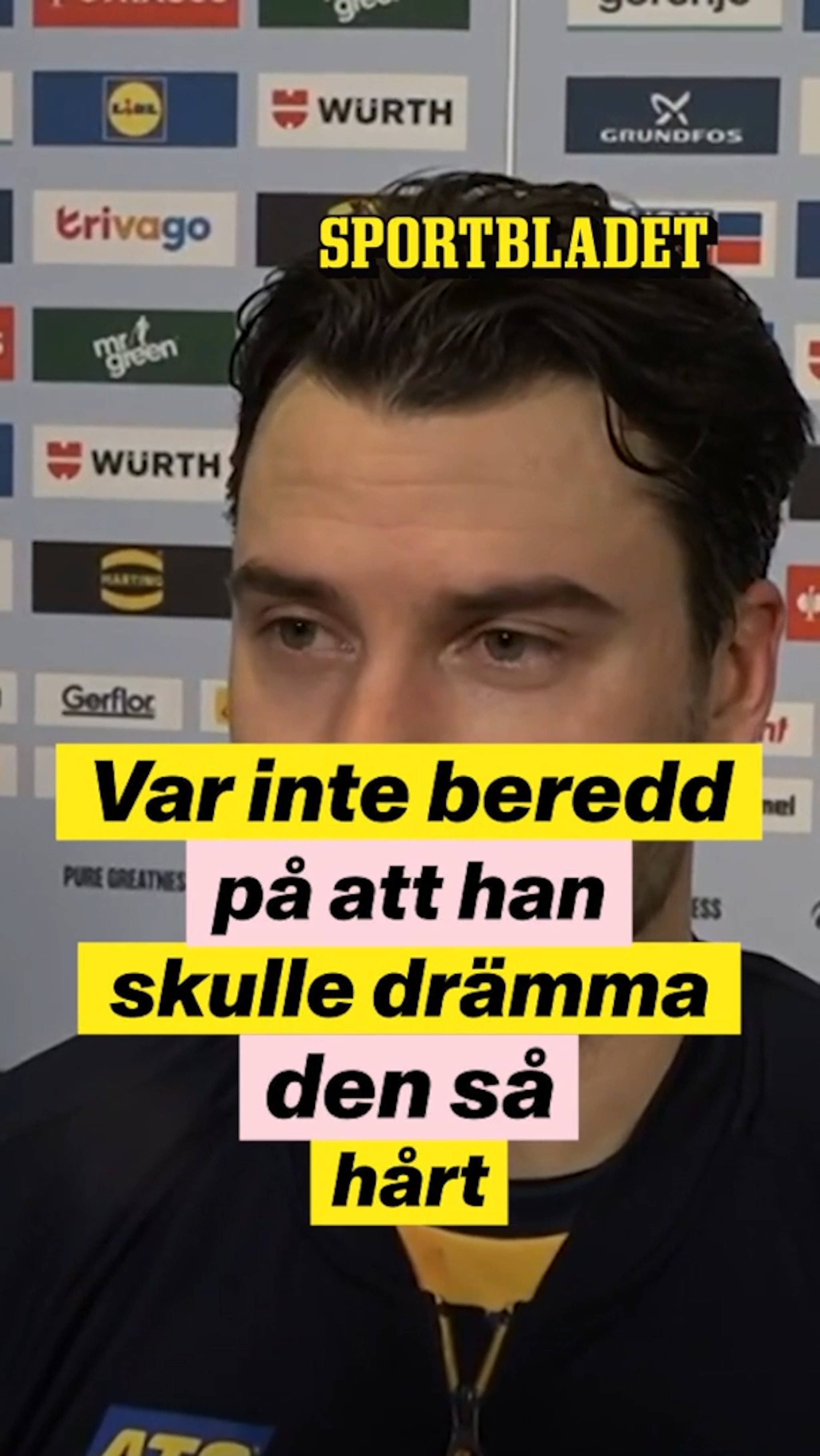 Claar: "Jag blev sur på mig själv"