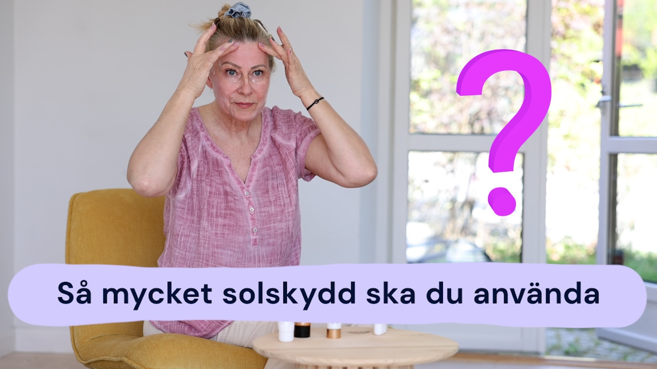 Superknepet - så mycket solskydd ska du använda