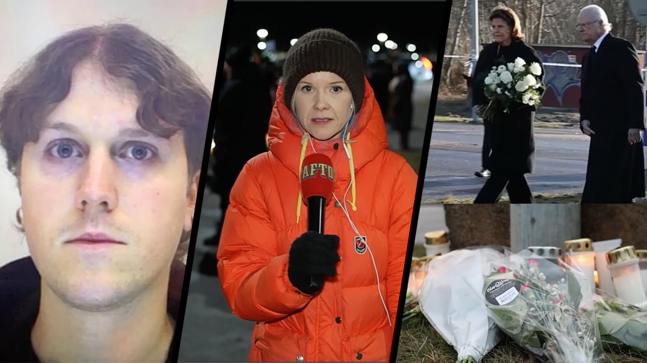 Dagen efter skolmassakern: ”Ljushav vid minnesplatsen”