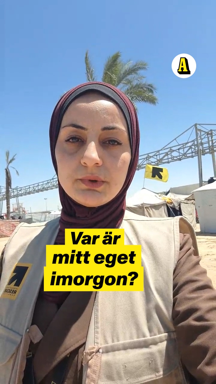 Yaqin hjälper svältande barn – är själv ett offer för Gazakriget