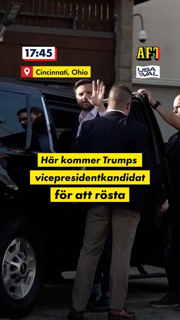 J D Vance har röstat