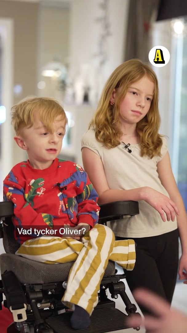 Oliver, 10, bryter skelettet flera gånger om året