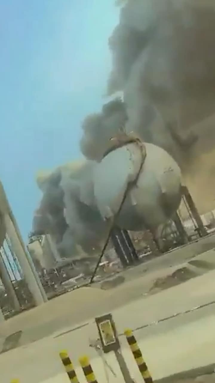 Börser faller efter attack mot oljeraffinaderi