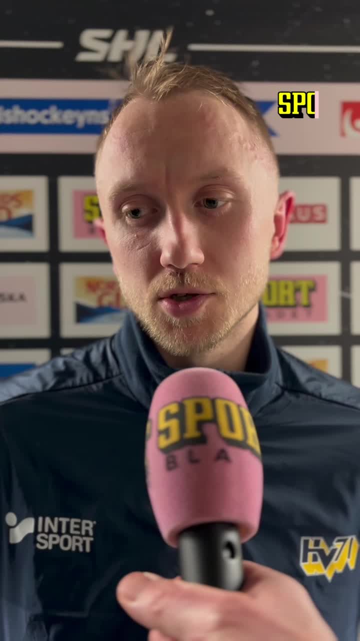 Olle Alsing efter förlusten mot Brynäs