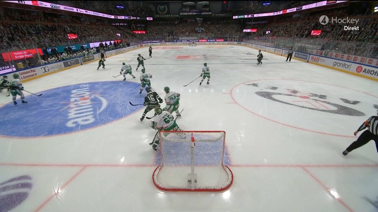 Färjestad vinner mot Rögle