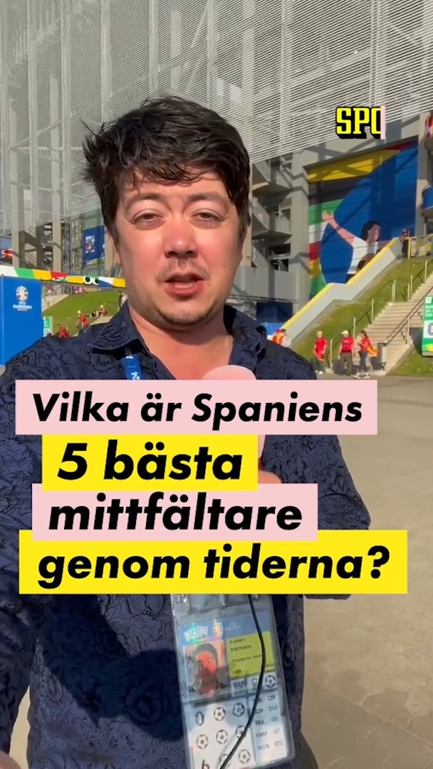 Vem är Spaniens bästa mittfältare genom tiderna?