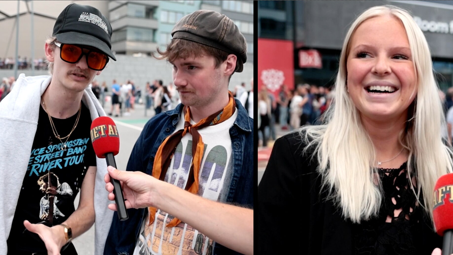 Unga konsertbesökare vid Strawberry arena: ”Lyssnat på Bruce sedan jag var liten”