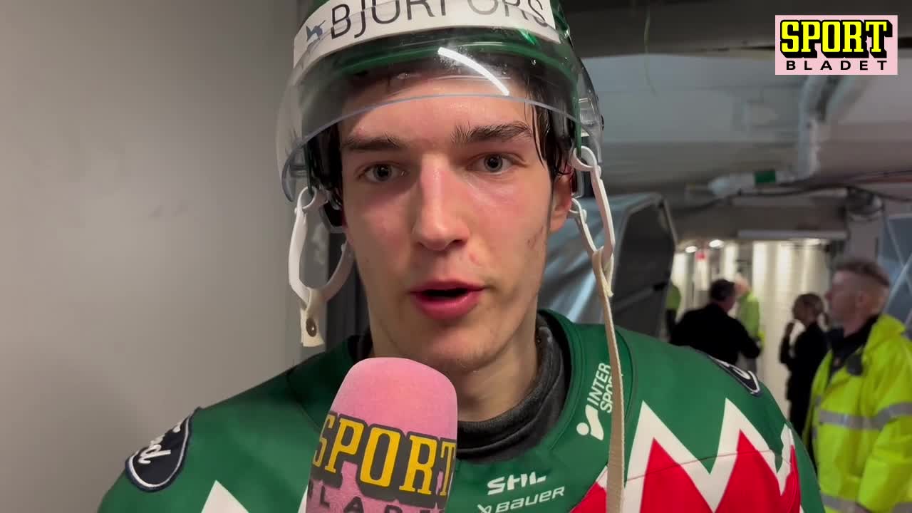 Edstrom efter segern: Stort för en Göteborgskille