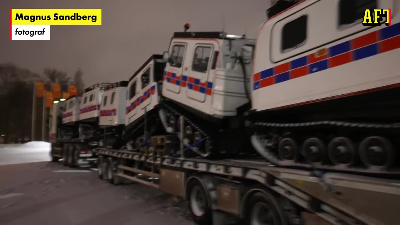 Trafikverket rustar med bandvagnar i Karlstad