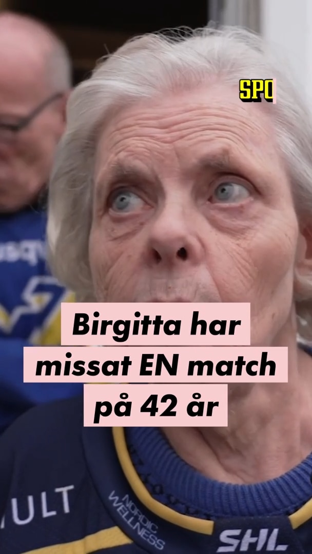 Birgitta har missat EN match på 42 år