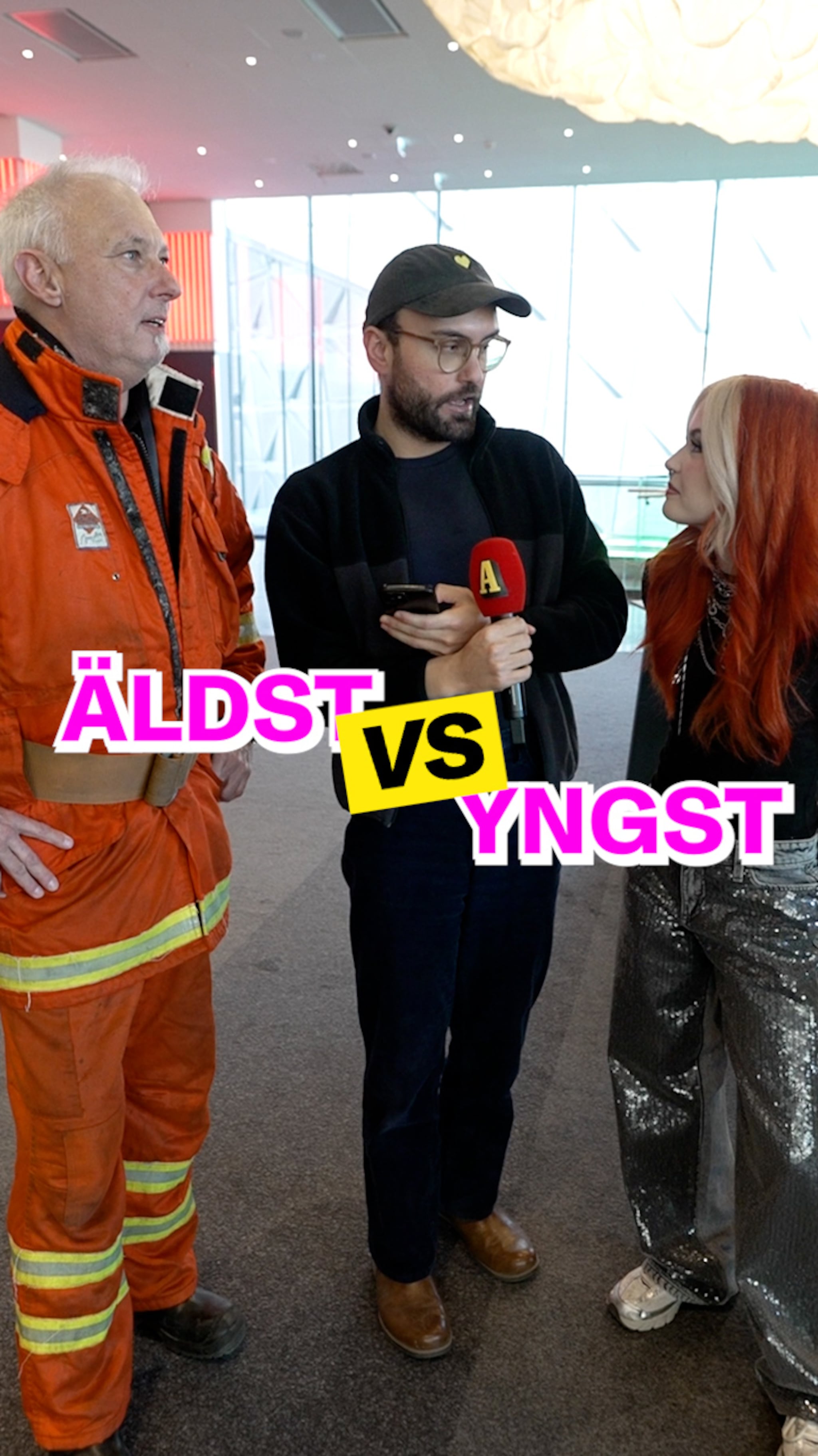 Äldst och yngst i Mellofinalen