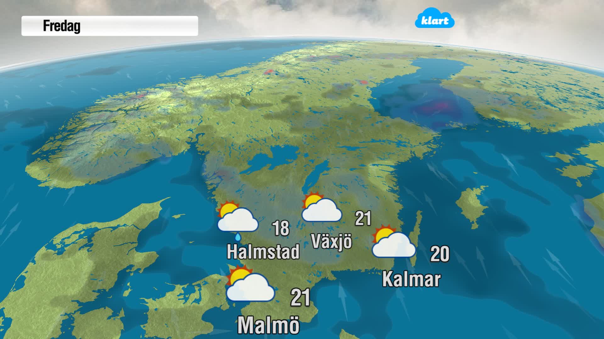 Så blir vädret där du bor