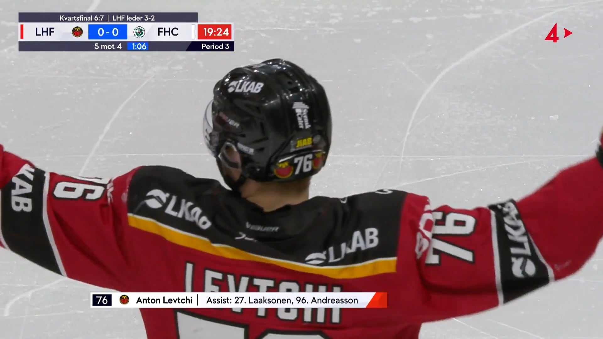 Luleå slår ut Frölunda – klara för semi