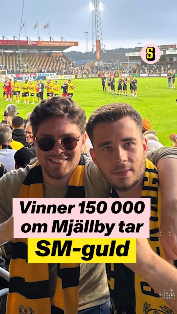 Satsade 500 kronor var på Mjällby-guld
