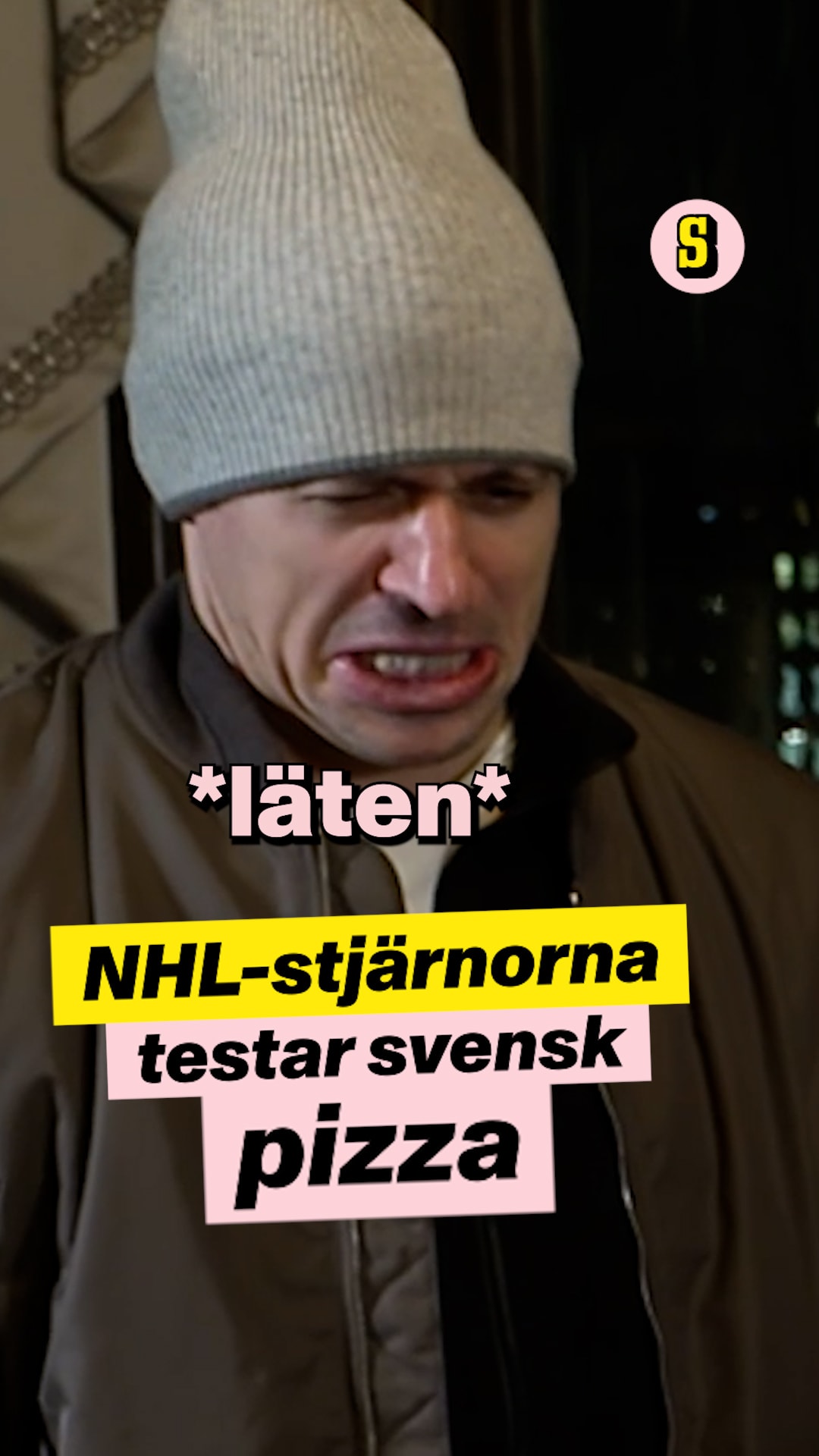 NHL-stjärnorna testar svensk pizza