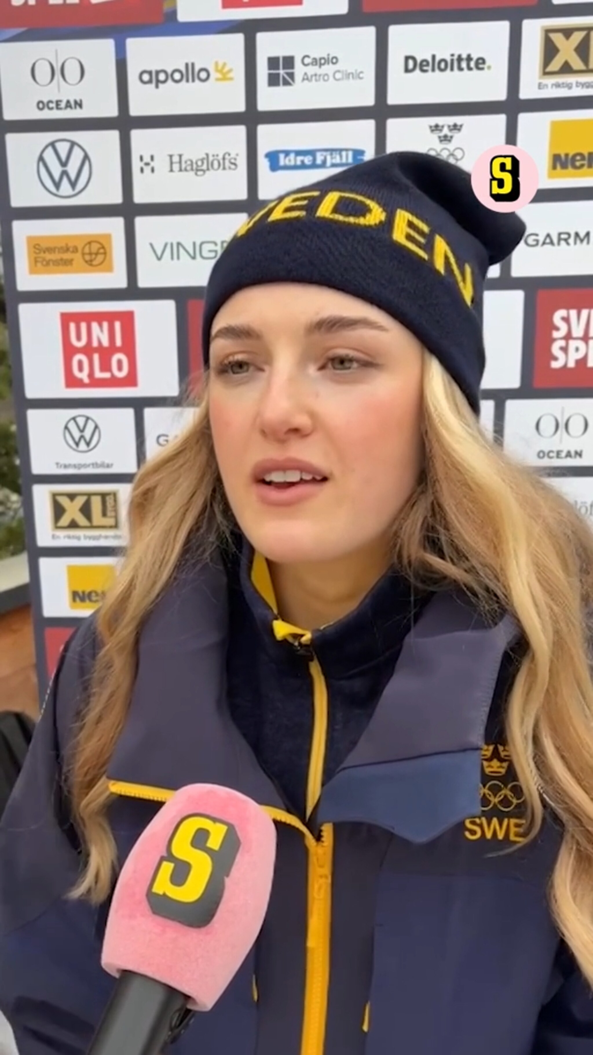 Enda svensk i OS-byn: ”Ensamt”