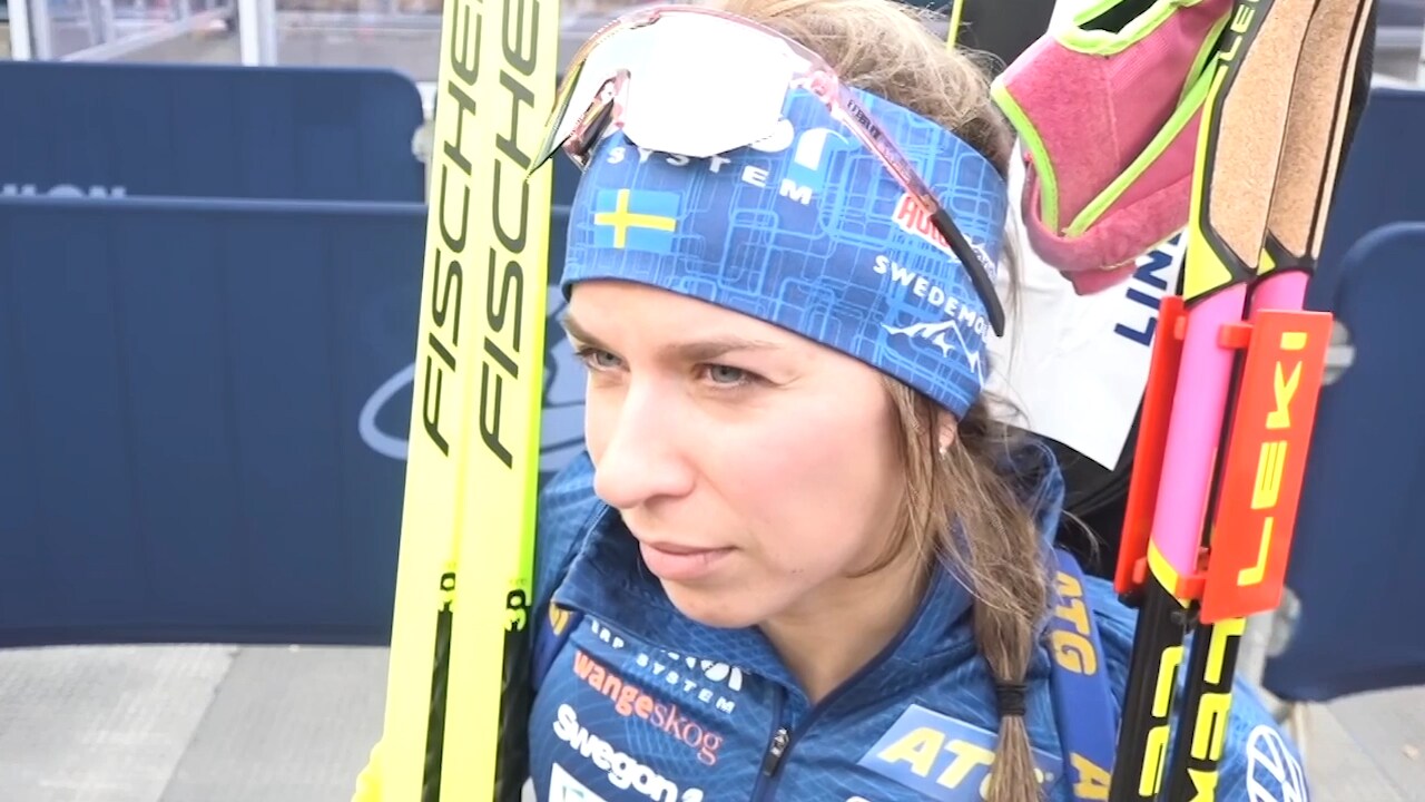 Anna Magnusson efter första sträckan: ”Nerver och pirr”