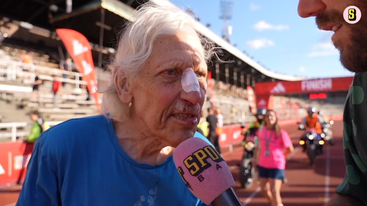 Sist i mål – med blod överallt