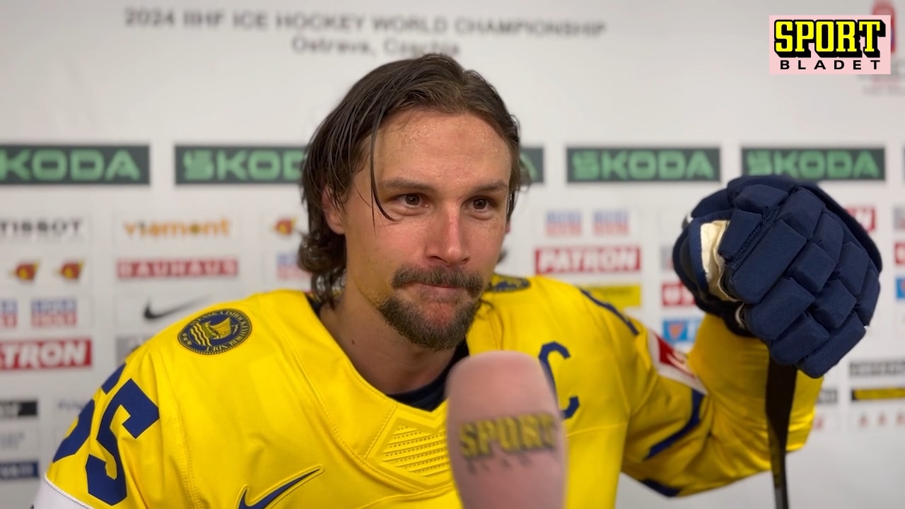 Erik Karlsson efter krossen av Tyskland