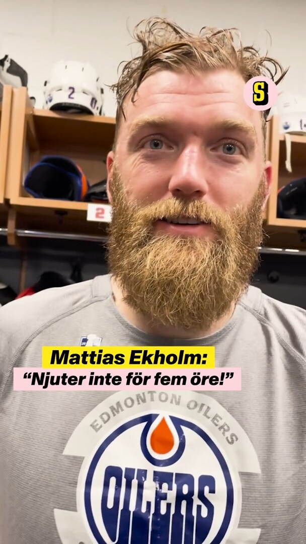 Ekholms vikingaskägg: "Hon få stå ut!"