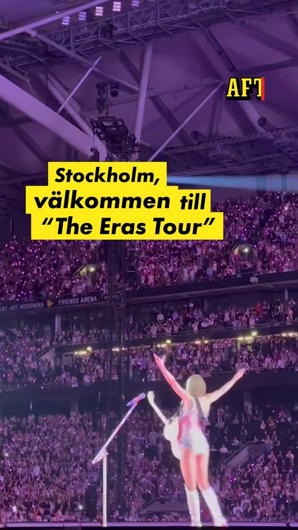 Hör Taylor Swift prata svenska
