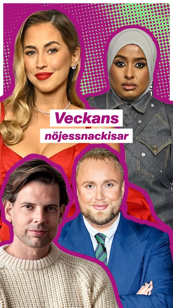 Duschilska och Kenza om flygrädsla – här är veckans nöjessnackisar