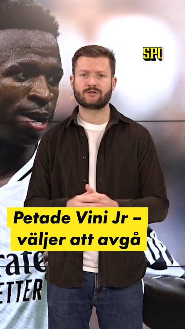 Petade Vinicius Junior – väljer att avgå