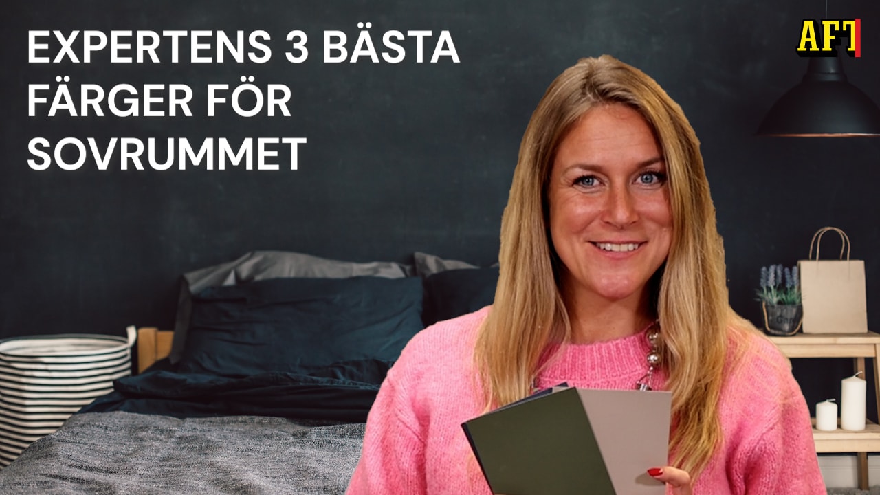 3 bästa färgerna till sovrummet - Sara Garanty tipsar