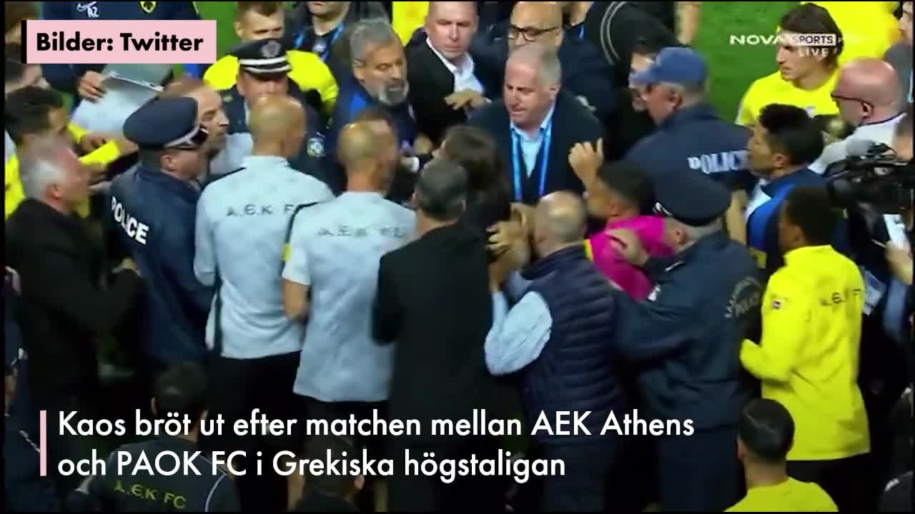 Här tar tränaren till strypgrepp efter derbyförlusten