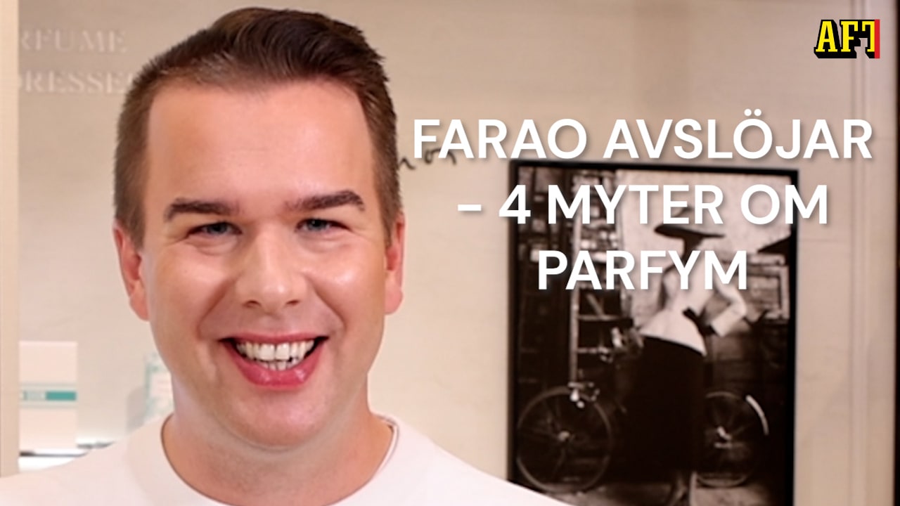 Farao avslöjar 4 myter om parfym
