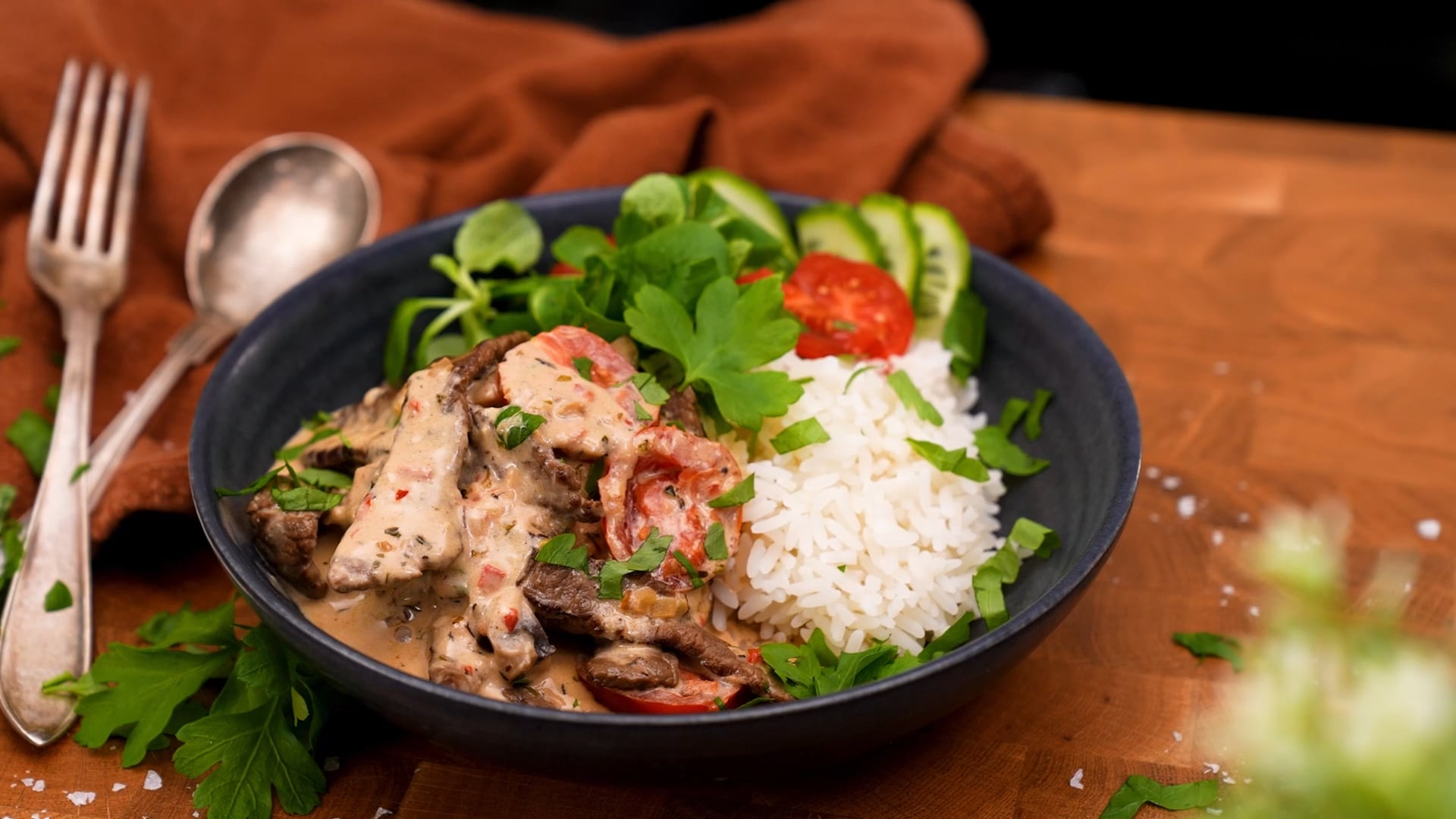 Königs lövbiffsgryta