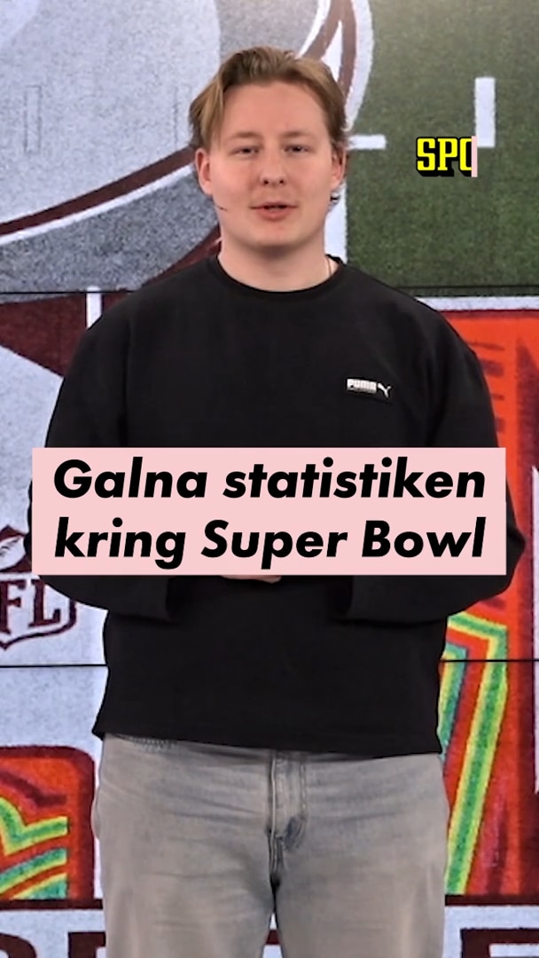 Galna statistiken kring Super Bowl