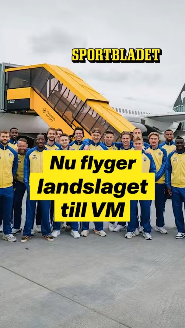 Här lyfter landslaget till VM