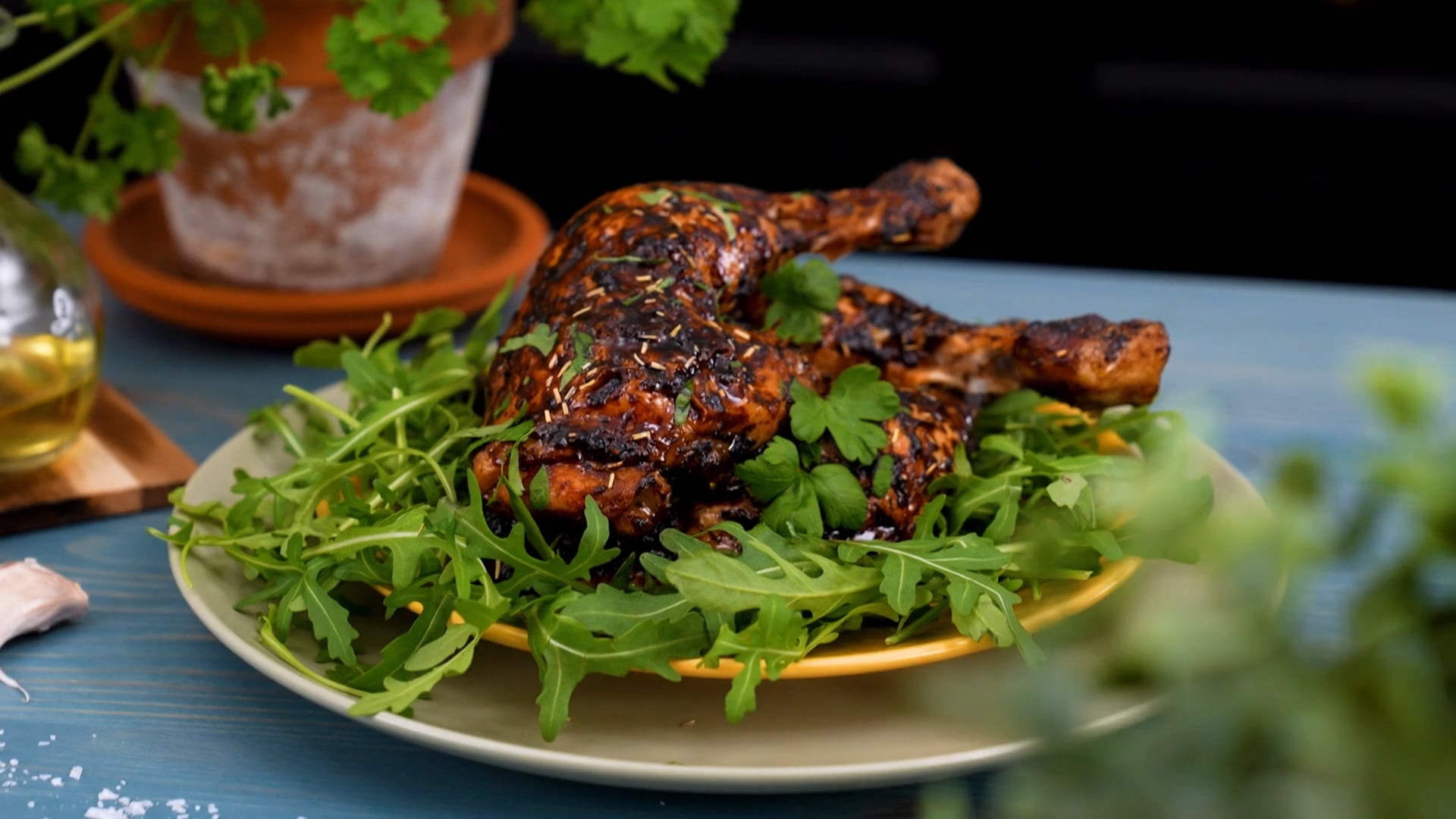 Kycklingklubbor i ugn