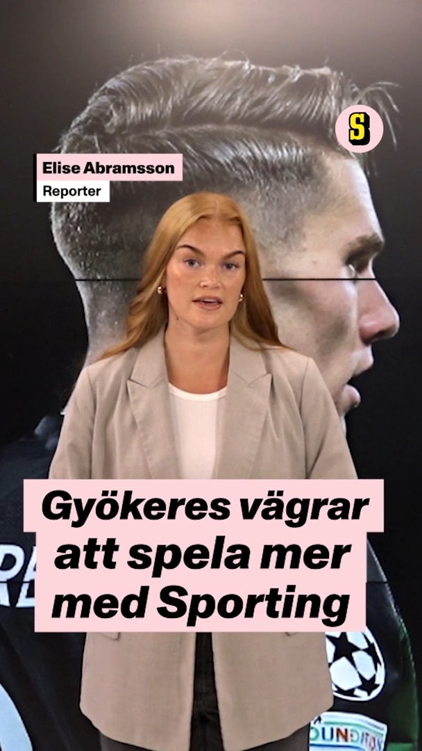 Gyökeres vägrar mer spel i Sporting