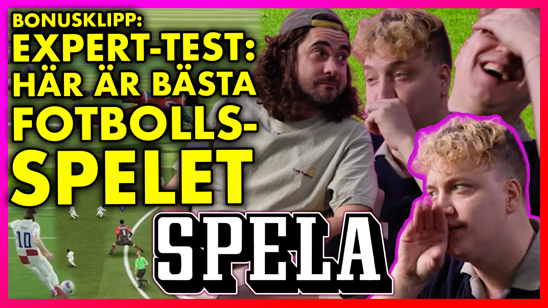 Spela: Profilen sätter plus på fotbollsspelen