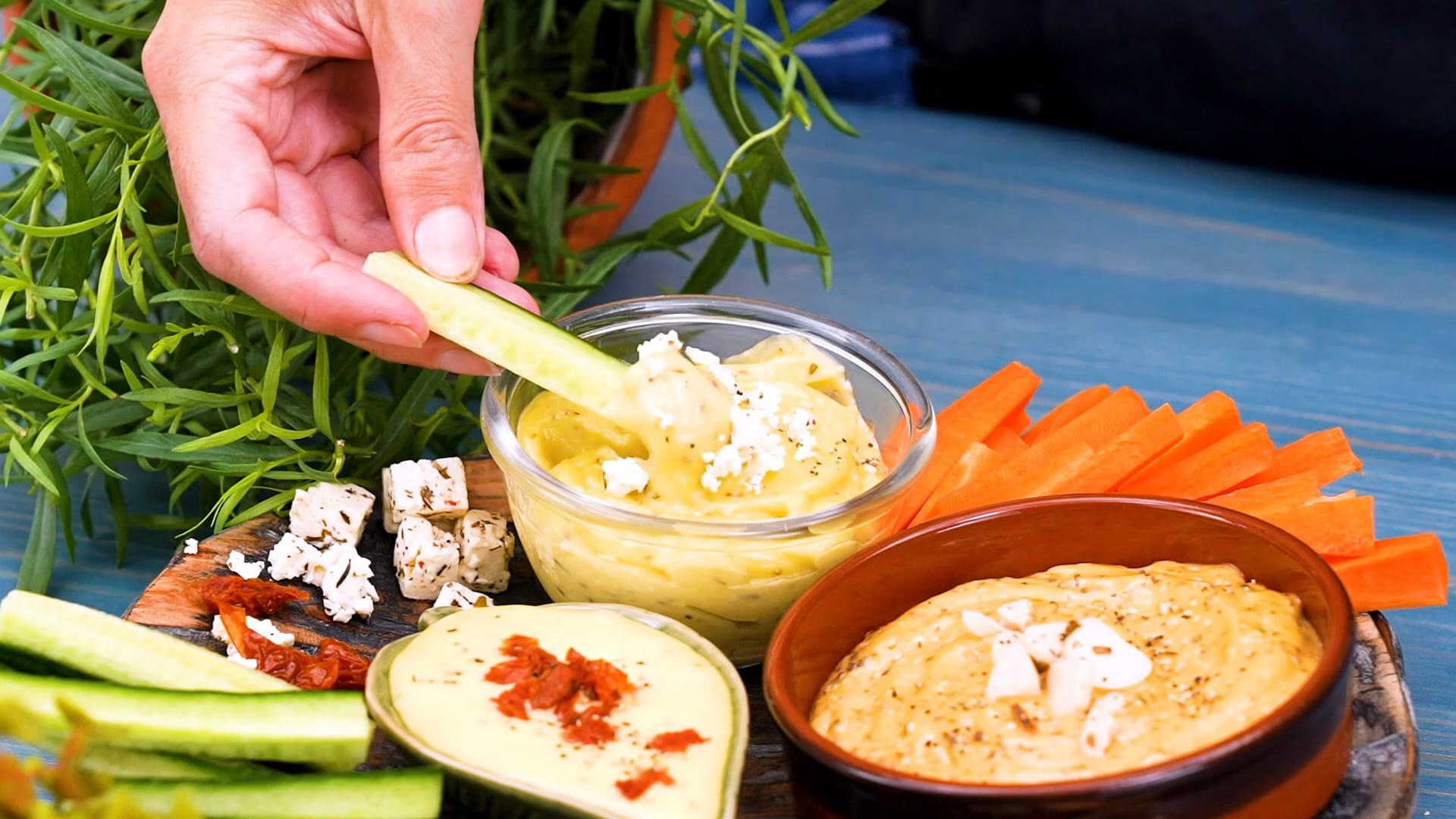 Tre smaksatta majonnäser