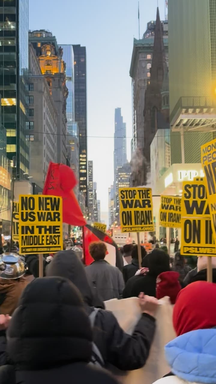 Protester i USA: ”Trump kommer inte att skicka sin son”