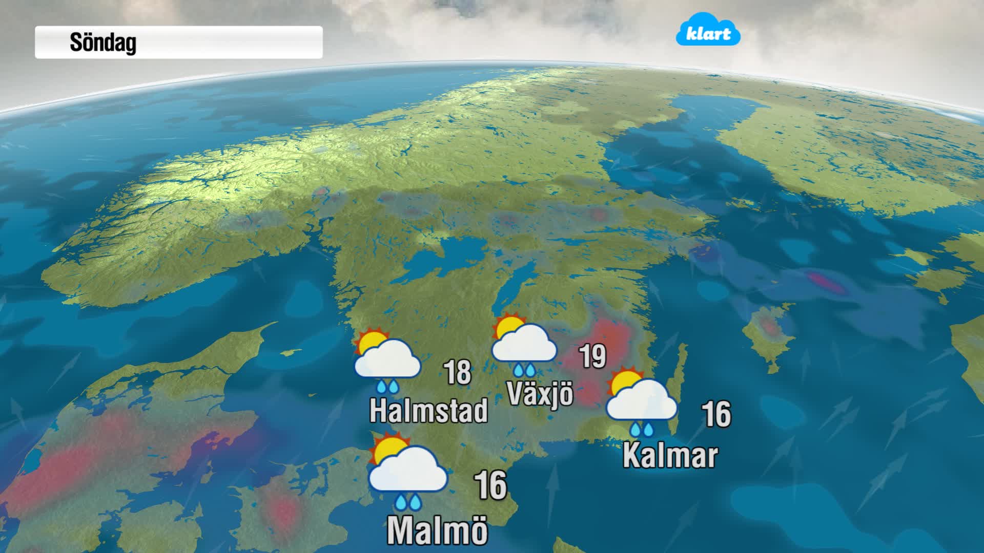 Så blir vädret där du bor