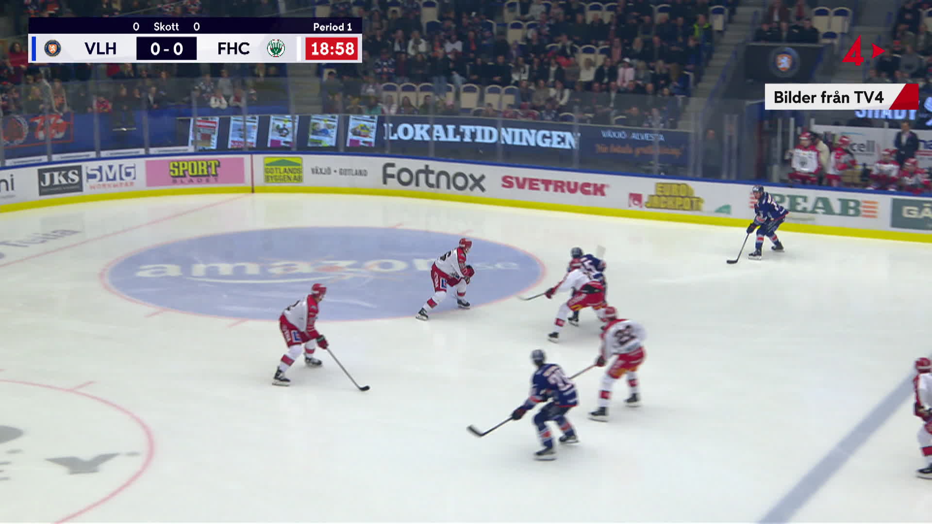 SHL: Otäcka bilder på Växjöspelaren